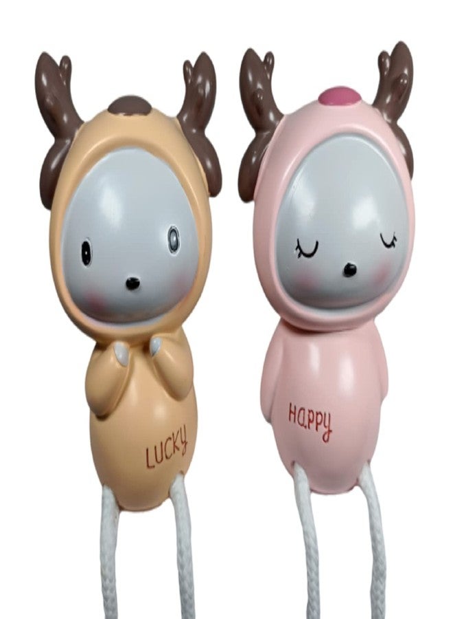 BHOOLU&GOOLU Hanging Leg Doll Showpiece - Style -2 (2 Pcs/Set) - Image 5